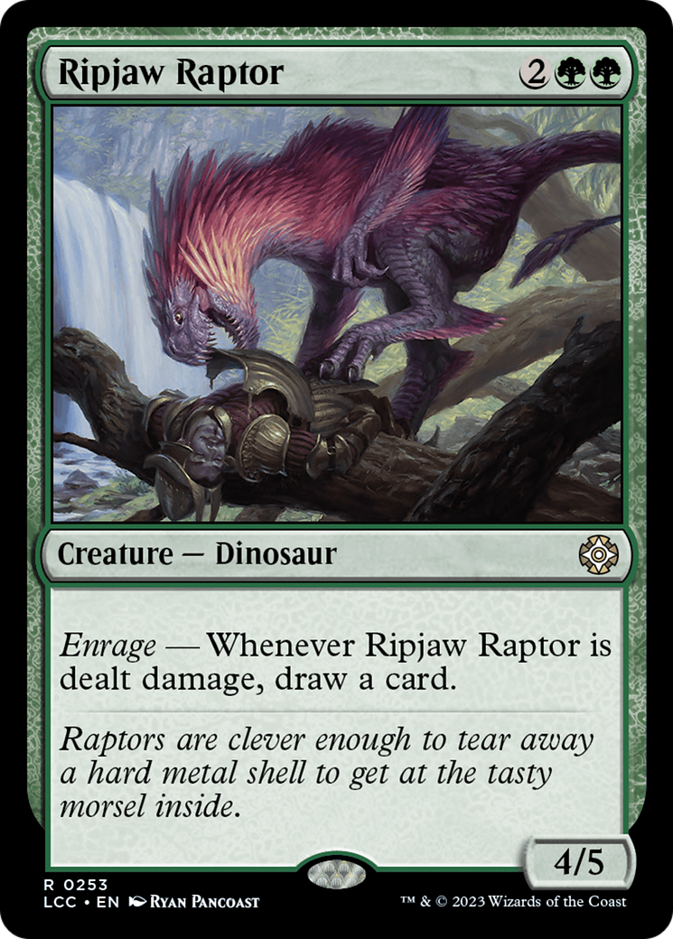 Ripjaw Raptor [The Lost Caverns of Ixalan Commander] | Anubis Games and Hobby