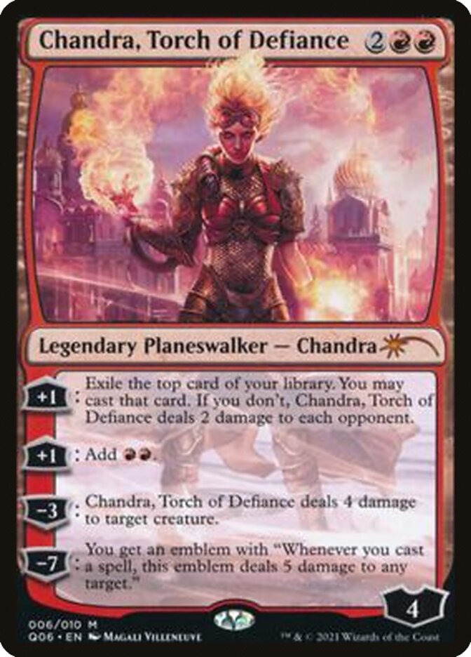 Chandra, Torch of Defiance [Pioneer Challenger Decks 2021] | Anubis Games and Hobby