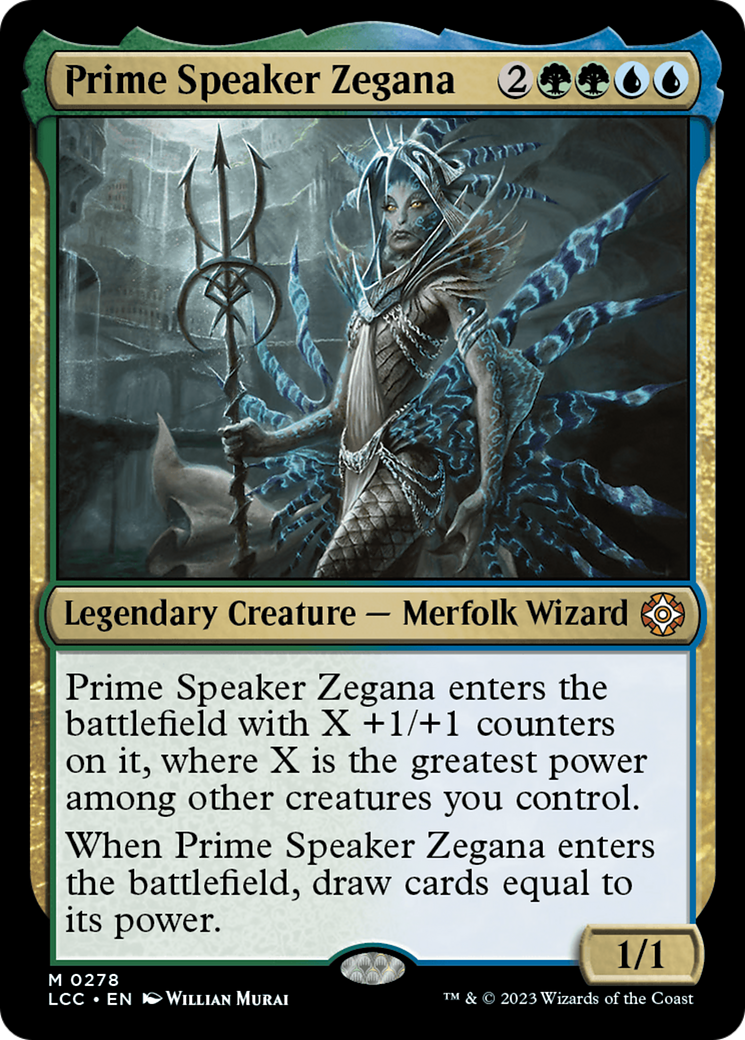 Prime Speaker Zegana [The Lost Caverns of Ixalan Commander] | Anubis Games and Hobby