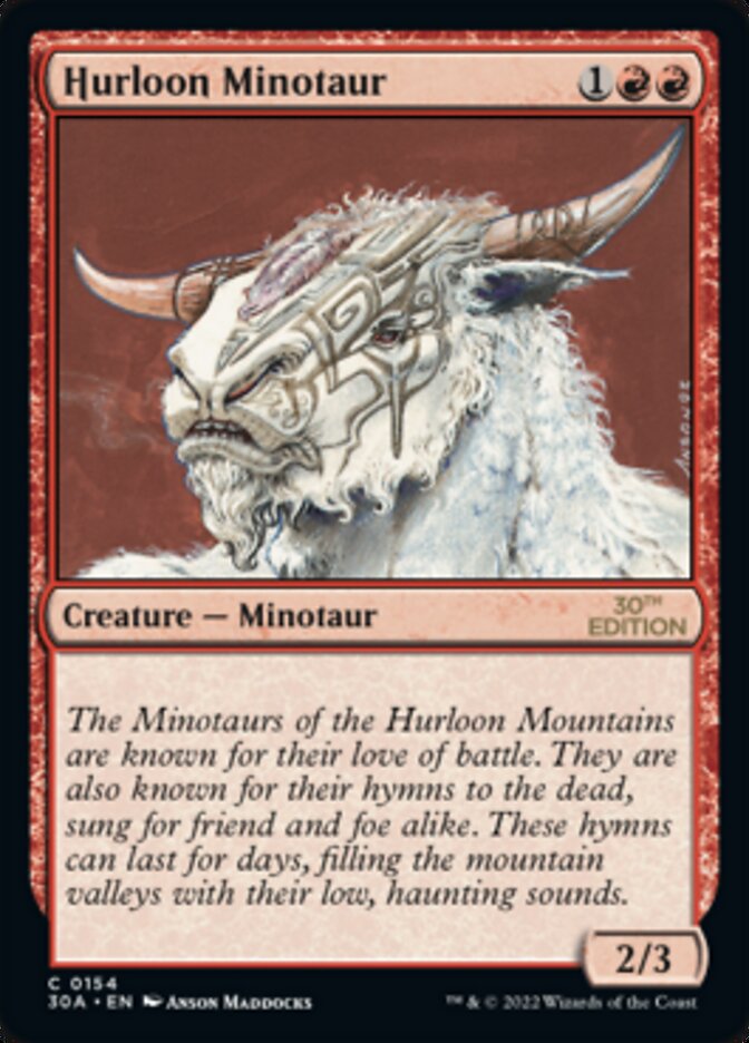 Hurloon Minotaur [30th Anniversary Edition] | Anubis Games and Hobby