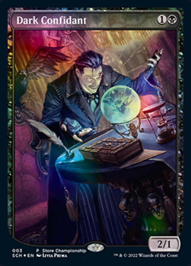 Dark Confidant (Extended Art) [Store Championships 2022] | Anubis Games and Hobby