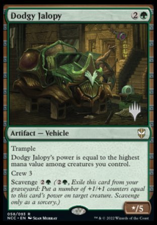 Dodgy Jalopy (Promo Pack) [Streets of New Capenna Commander Promos] | Anubis Games and Hobby