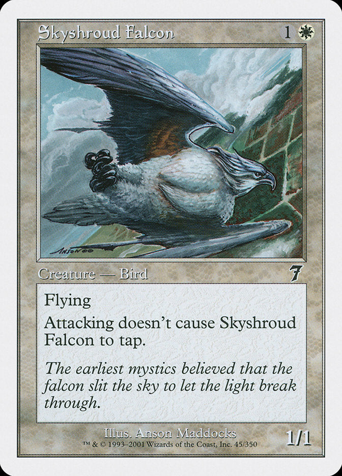 Skyshroud Falcon [Seventh Edition] | Anubis Games and Hobby