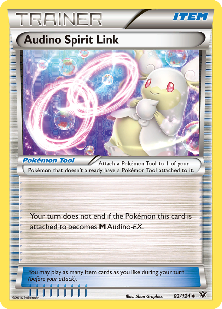 Audino Spirit Link (92/124) [XY: Fates Collide] | Anubis Games and Hobby