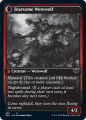 Fearful Villager // Fearsome Werewolf [Innistrad: Double Feature] | Anubis Games and Hobby