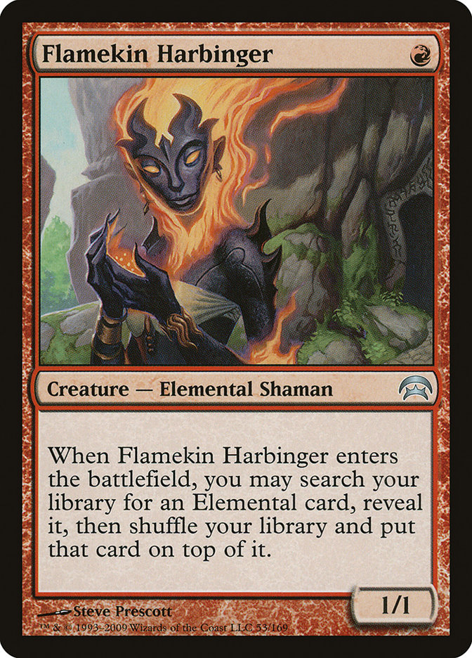 Flamekin Harbinger [Planechase] | Anubis Games and Hobby