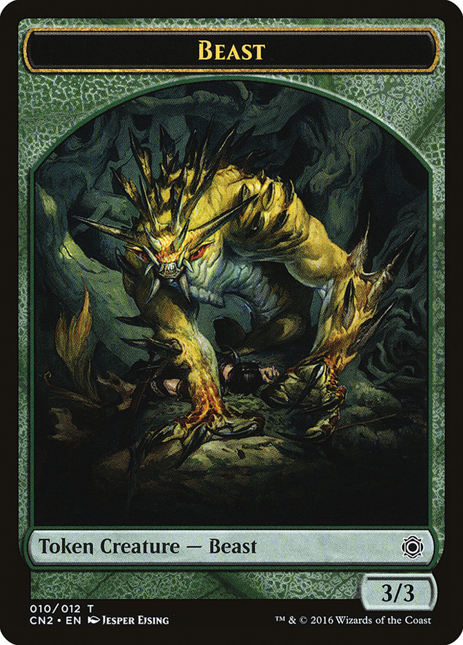 Beast Token [Conspiracy: Take the Crown Tokens] | Anubis Games and Hobby