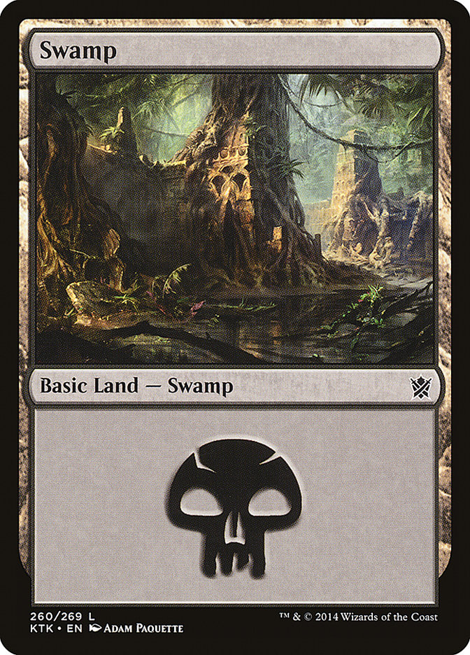 Swamp (260) [Khans of Tarkir] | Anubis Games and Hobby
