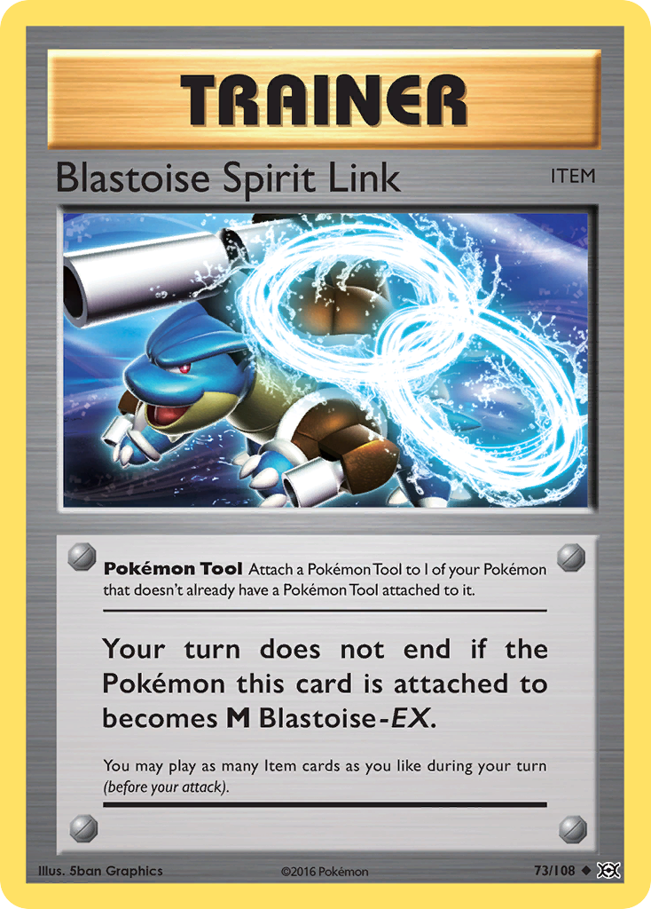 Blastoise Spirit Link (73/108) [XY: Evolutions] | Anubis Games and Hobby