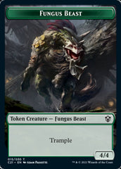 Demon // Fungus Beast Double-Sided Token [Commander 2021 Tokens] | Anubis Games and Hobby