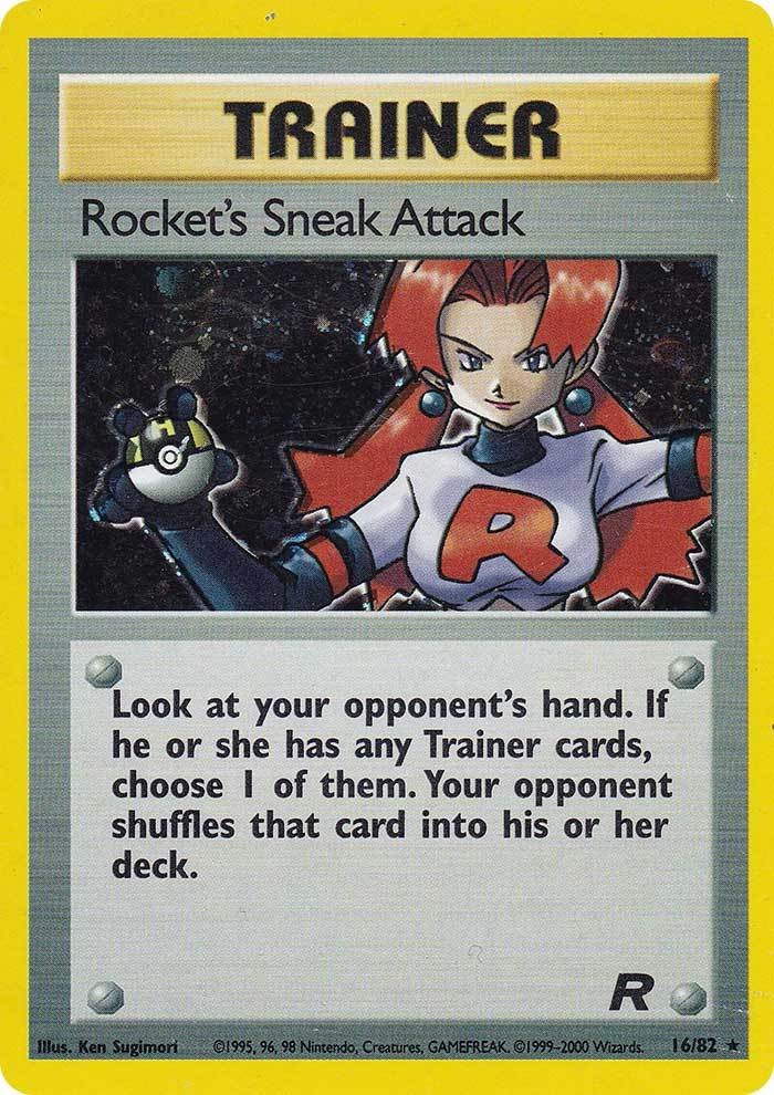 Rocket's Sneak Attack (16/82) [Team Rocket Unlimited] | Anubis Games and Hobby