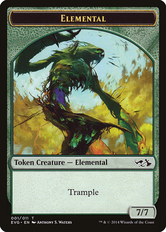 Elemental Token (Elves vs. Goblins) [Duel Decks Anthology Tokens] | Anubis Games and Hobby