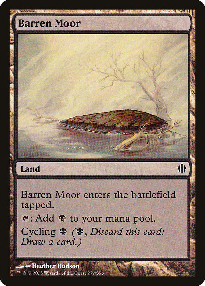 Barren Moor [Commander 2013] | Anubis Games and Hobby