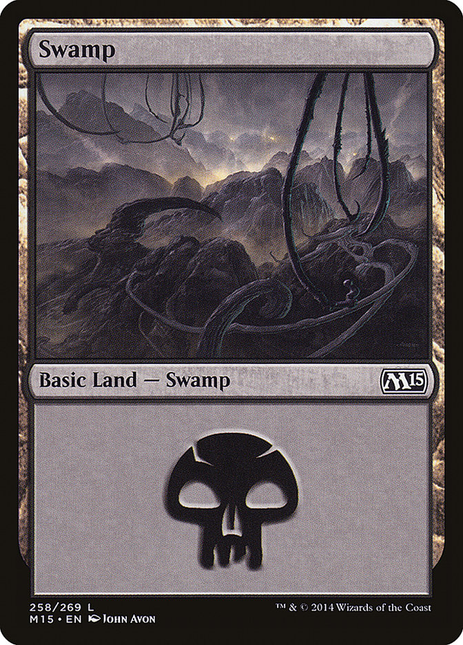 Swamp (258) [Magic 2015] | Anubis Games and Hobby