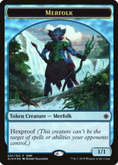 Merfolk // Treasure Double-Sided Token [Friday Night Magic 2018] | Anubis Games and Hobby