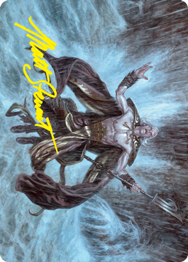 Runo Stromkirk Art Card (Gold-Stamped Signature) [Innistrad: Crimson Vow Art Series] | Anubis Games and Hobby