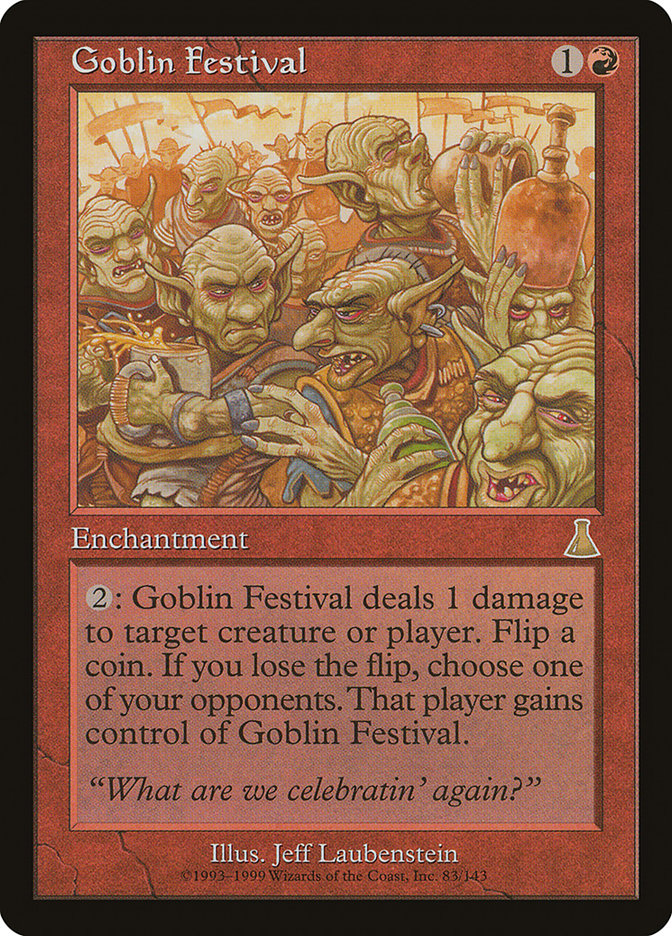 Goblin Festival [Urza's Destiny] | Anubis Games and Hobby