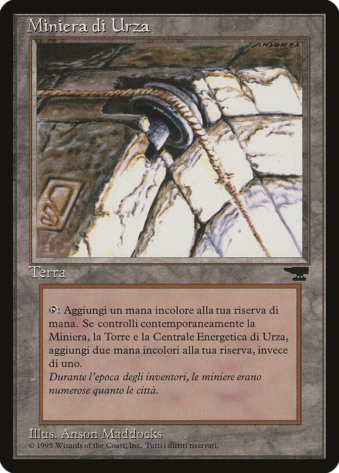 Urza's Mine (Tower) (Italian) - "Miniera di Urza" [Rinascimento] | Anubis Games and Hobby