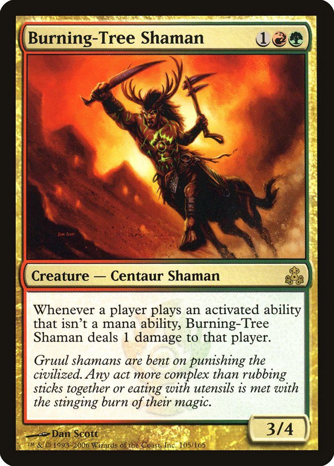 Burning-Tree Shaman [Guildpact] | Anubis Games and Hobby