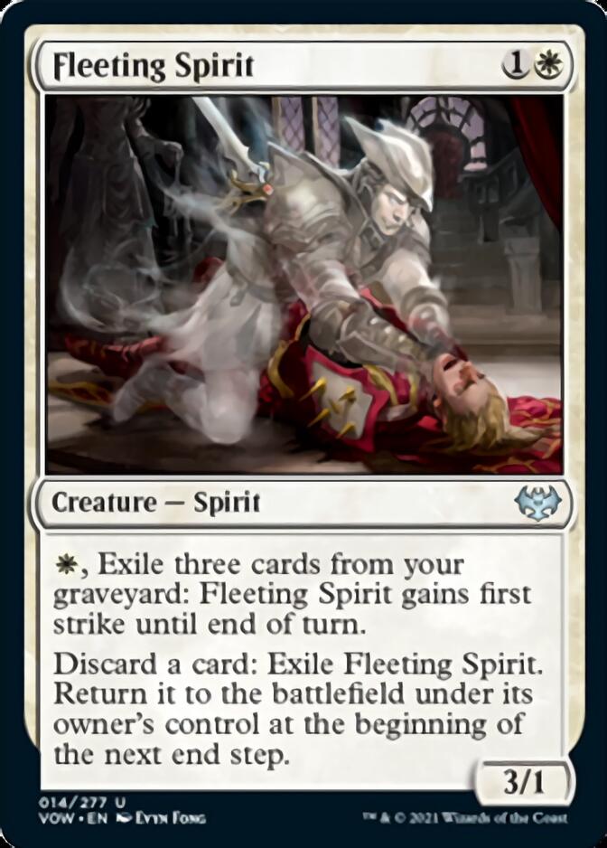 Fleeting Spirit [Innistrad: Crimson Vow] | Anubis Games and Hobby