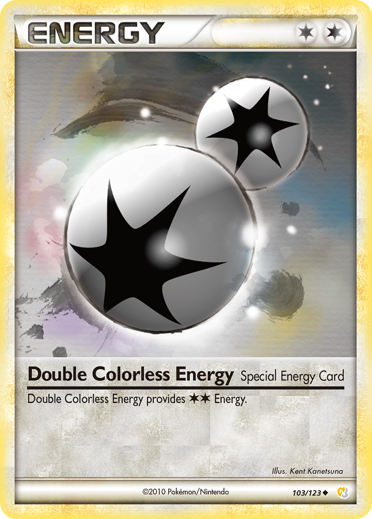 Double Colorless Energy (103/123) [HeartGold & SoulSilver: Base Set] | Anubis Games and Hobby