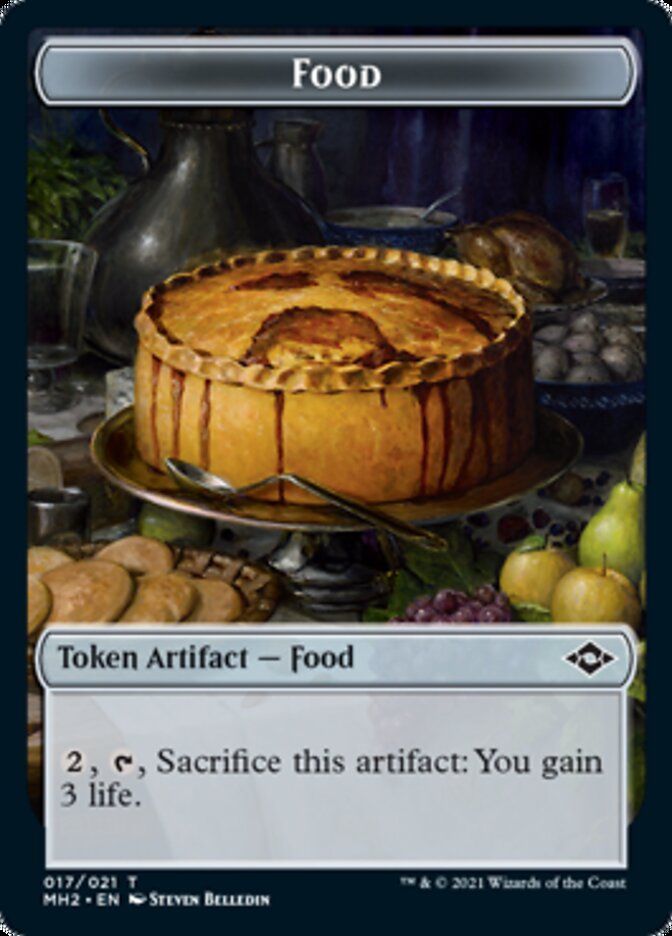 Food Token (17) [Modern Horizons 2 Tokens] | Anubis Games and Hobby