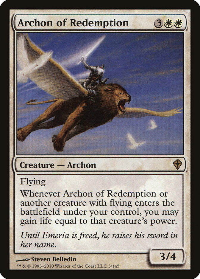 Archon of Redemption [Worldwake] | Anubis Games and Hobby