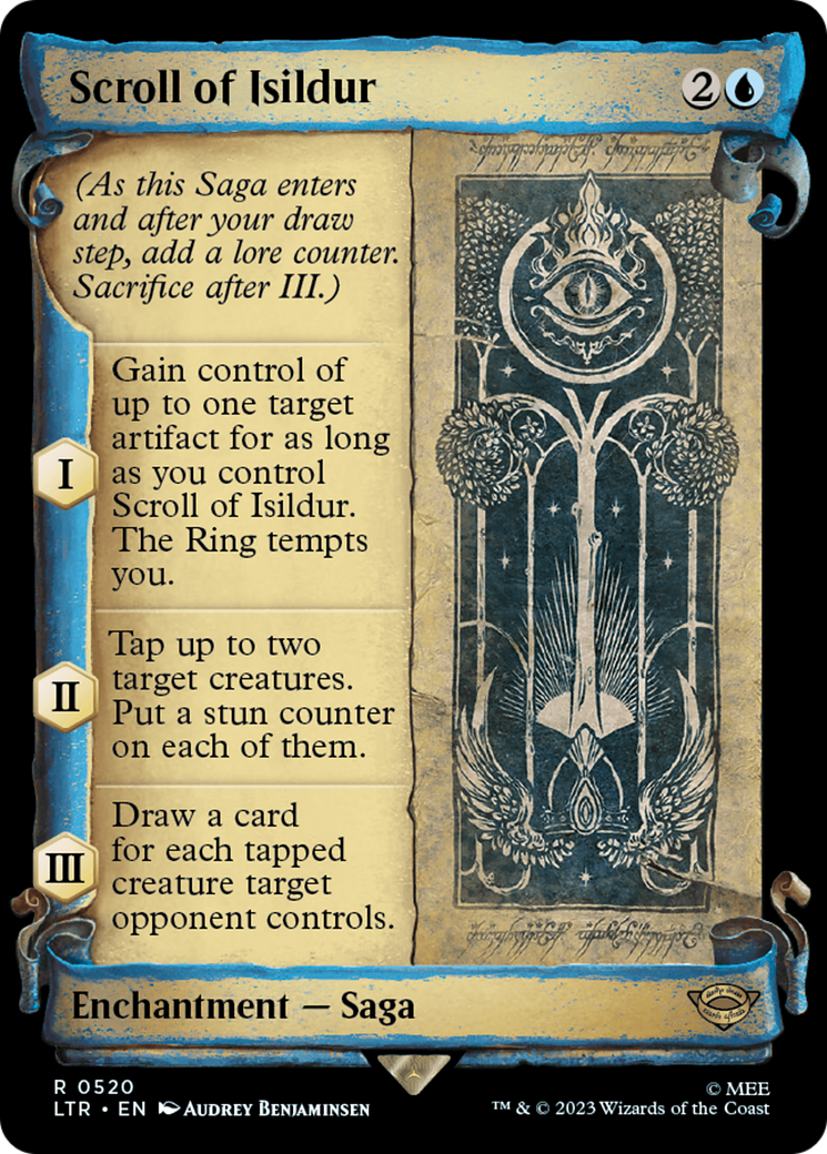 Scroll of Isildur [The Lord of the Rings: Tales of Middle-Earth Showcase Scrolls] | Anubis Games and Hobby