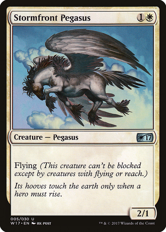 Stormfront Pegasus [Welcome Deck 2017] | Anubis Games and Hobby