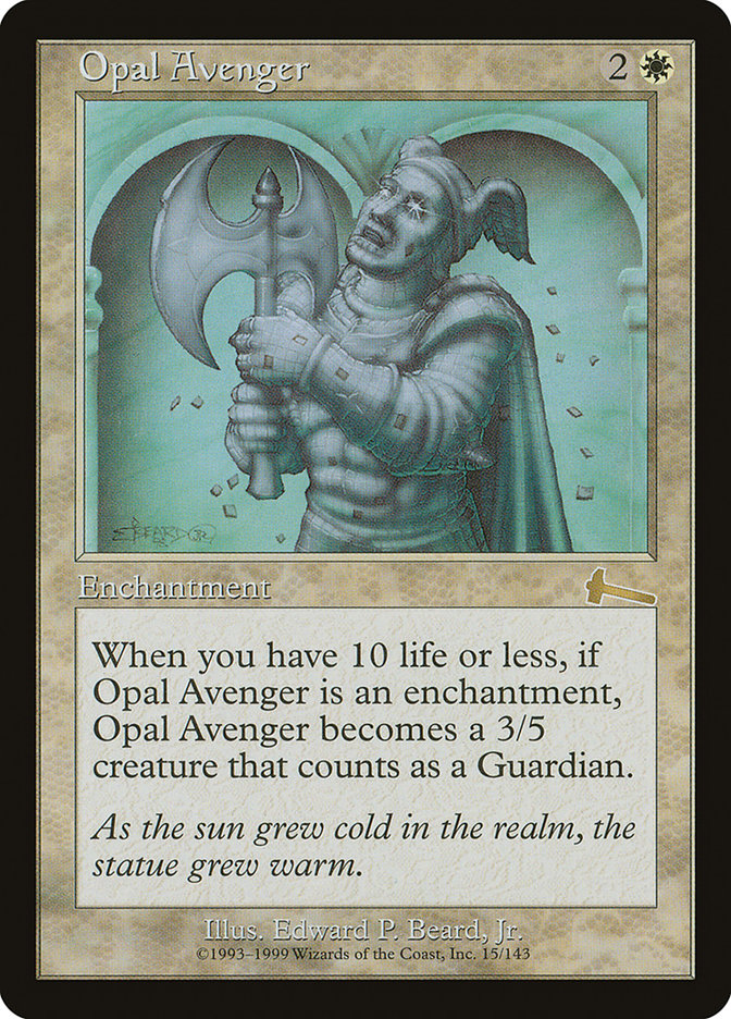 Opal Avenger [Urza's Legacy] | Anubis Games and Hobby