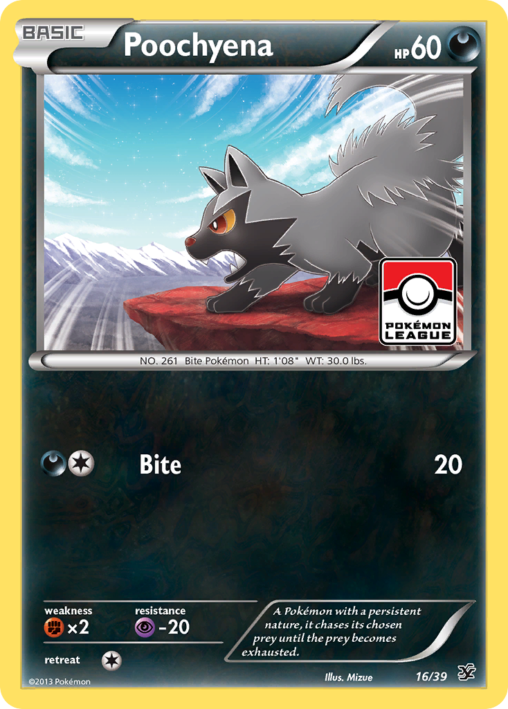 Poochyena (16/39) [XY: Kalos Starter Set] | Anubis Games and Hobby