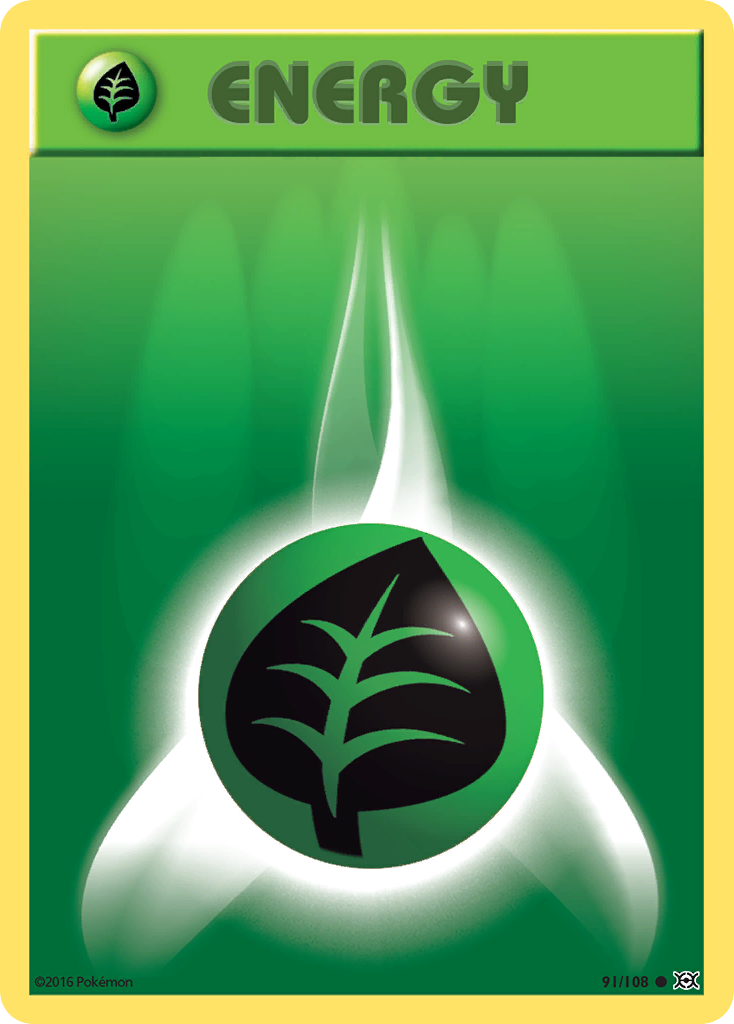 Grass Energy (91/108) [XY: Evolutions] | Anubis Games and Hobby