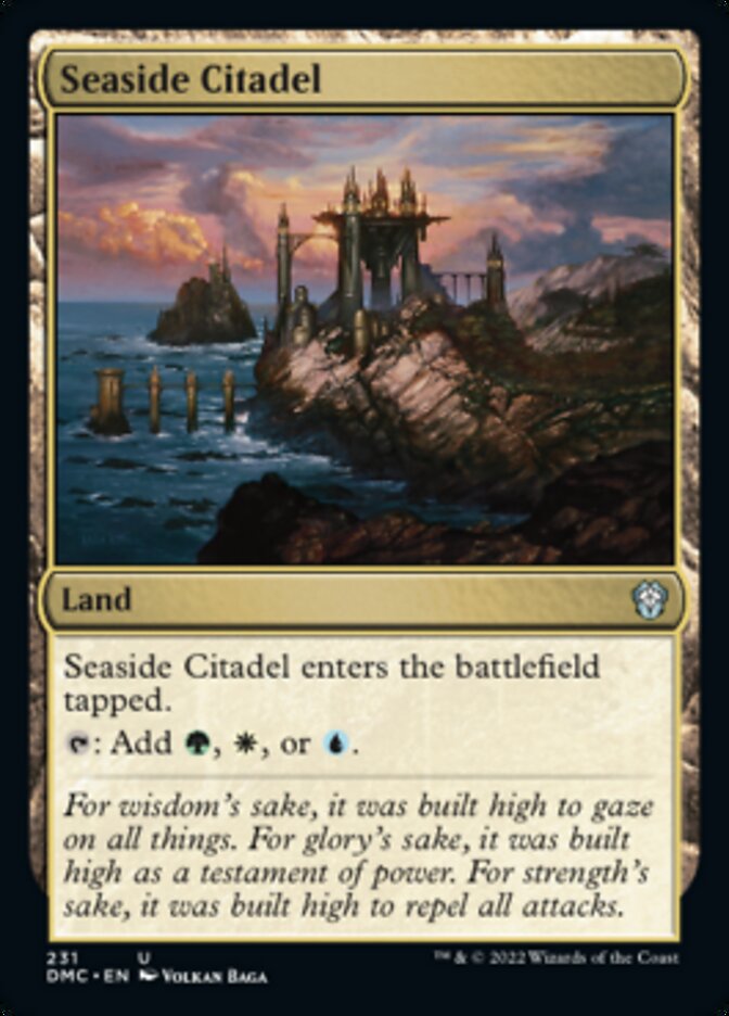 Seaside Citadel [Dominaria United Commander] | Anubis Games and Hobby