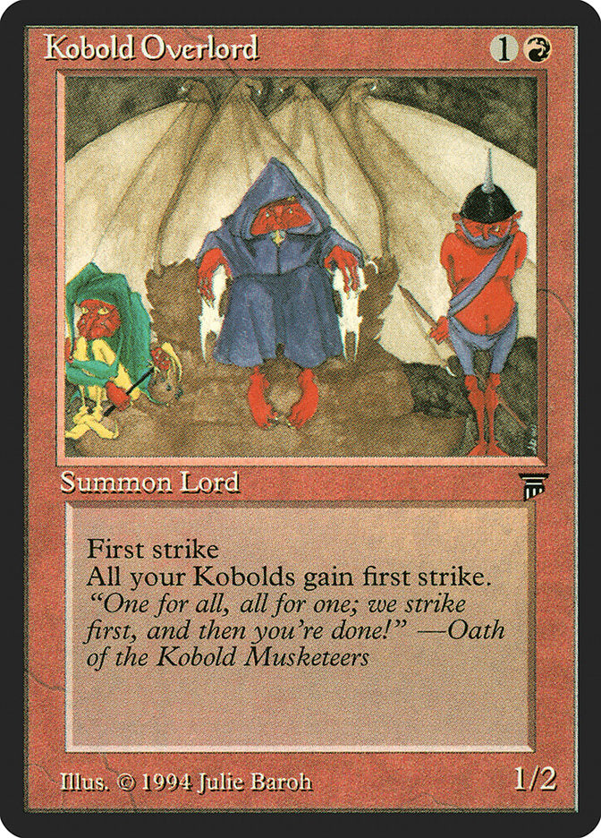 Kobold Overlord [Legends] | Anubis Games and Hobby