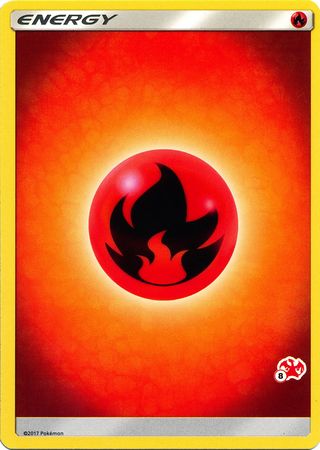 Fire Energy (Charizard Stamp #8) [Battle Academy 2020] | Anubis Games and Hobby