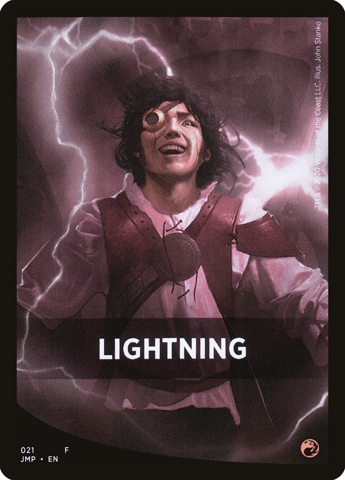 Lightning Theme Card [Jumpstart Front Cards] | Anubis Games and Hobby