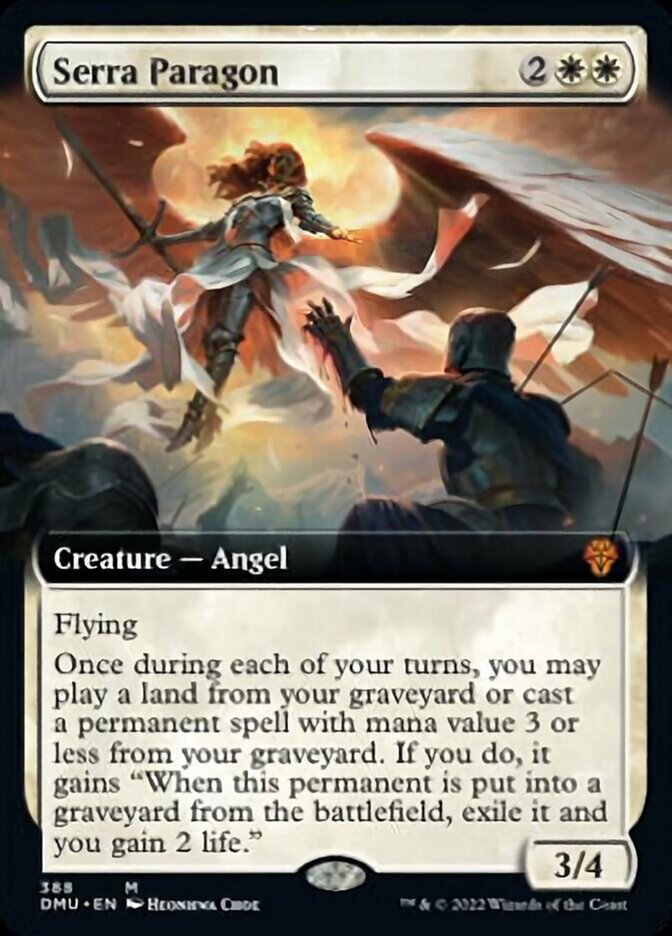 Serra Paragon (Extended Art) [Dominaria United] | Anubis Games and Hobby