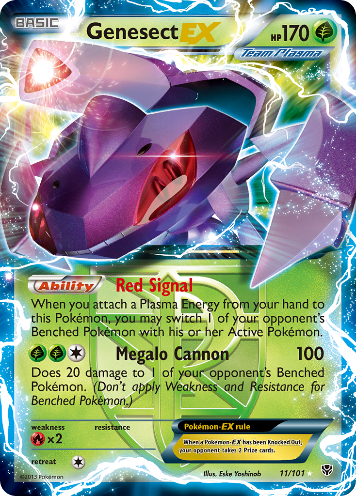 Genesect EX (11/101) [Black & White: Plasma Blast] | Anubis Games and Hobby