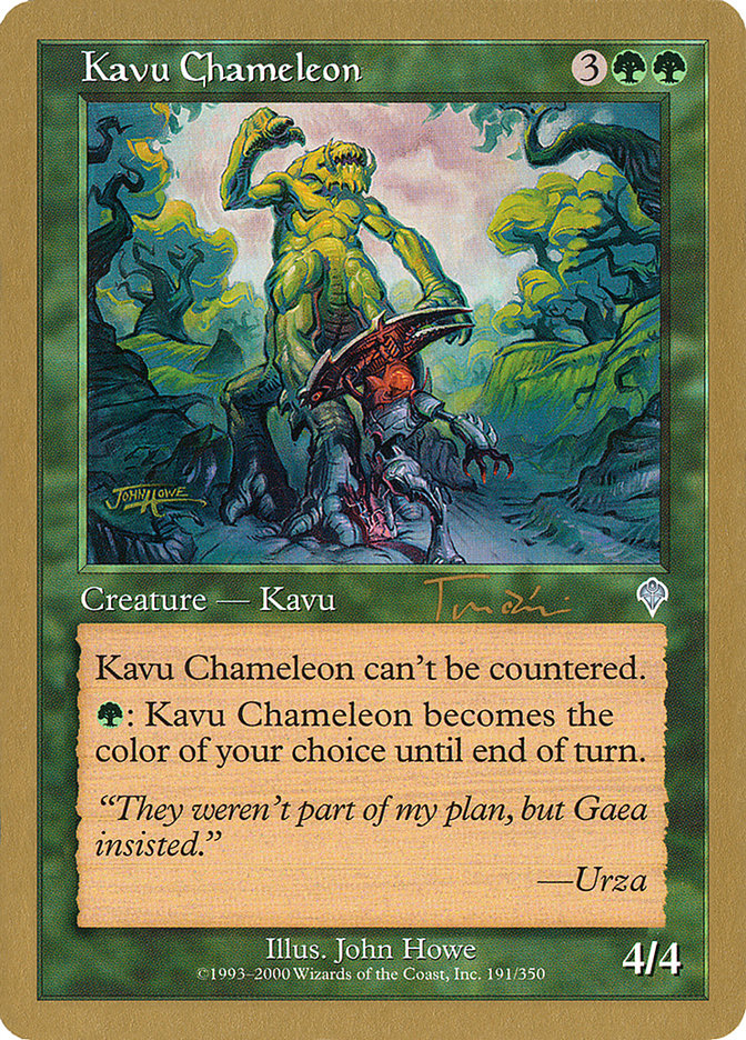 Kavu Chameleon (Jan Tomcani) [World Championship Decks 2001] | Anubis Games and Hobby