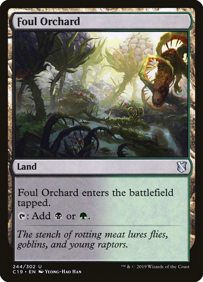 Foul Orchard [Commander 2019] | Anubis Games and Hobby