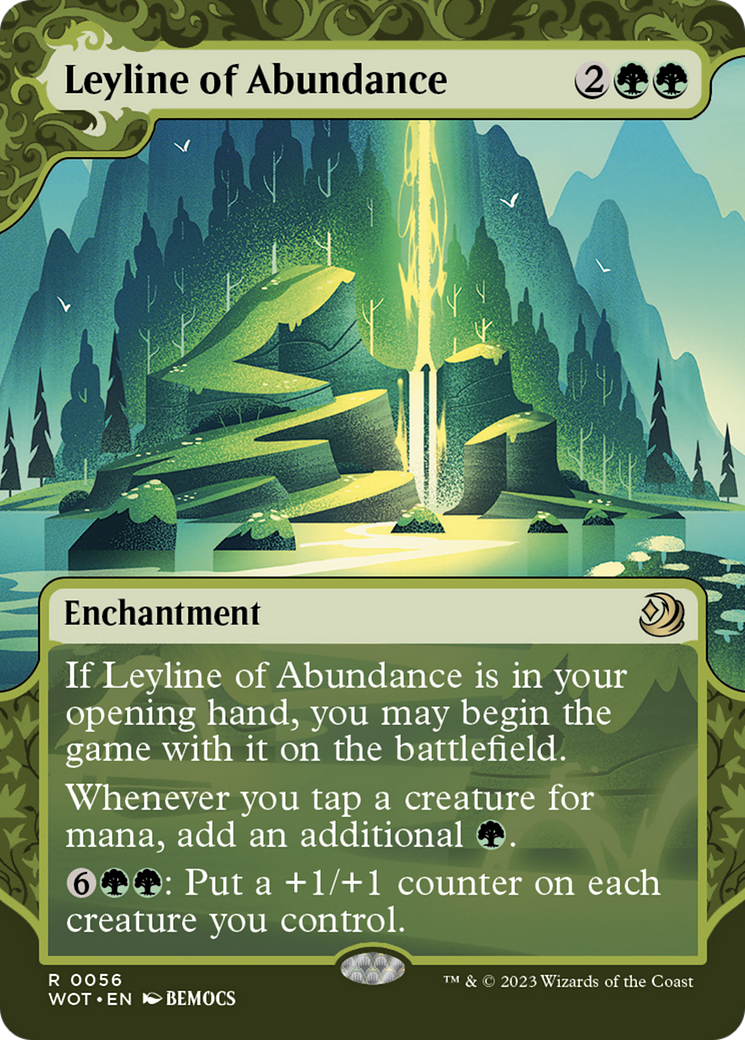 Leyline of Abundance [Wilds of Eldraine: Enchanting Tales] | Anubis Games and Hobby