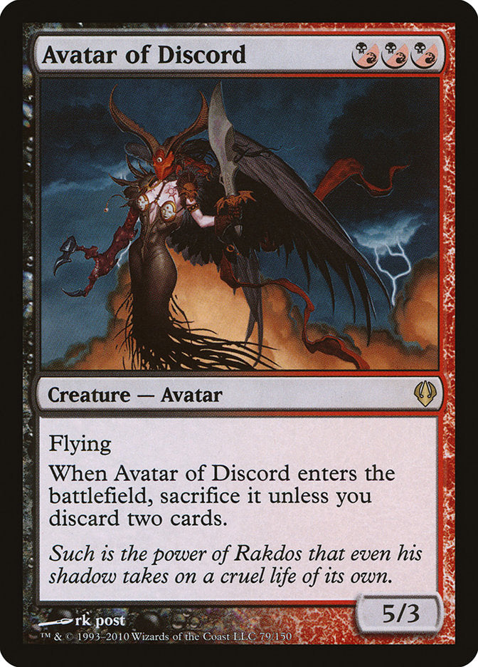 Avatar of Discord [Archenemy] | Anubis Games and Hobby