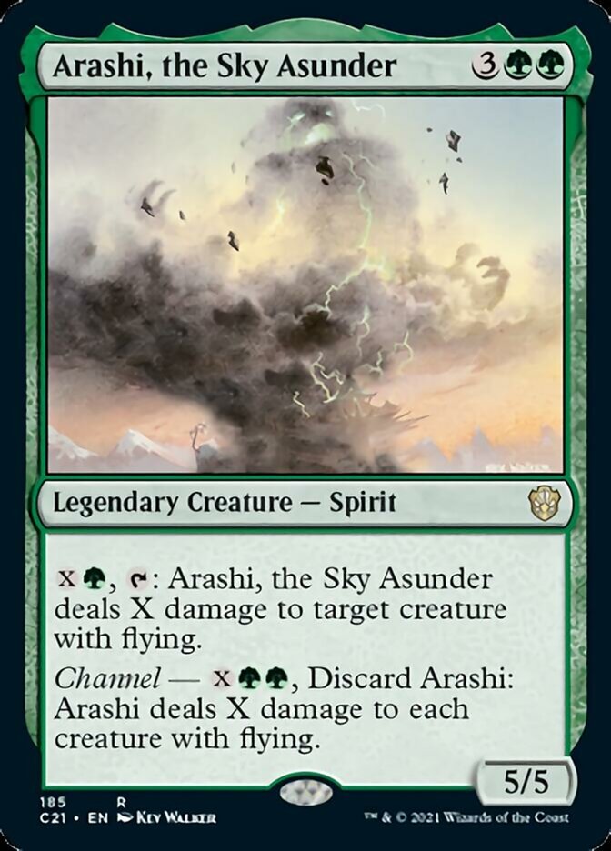 Arashi, the Sky Asunder [Commander 2021] | Anubis Games and Hobby