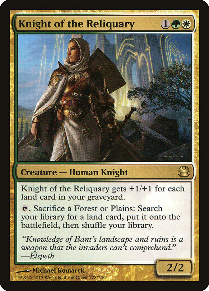 Knight of the Reliquary [Modern Masters] | Anubis Games and Hobby