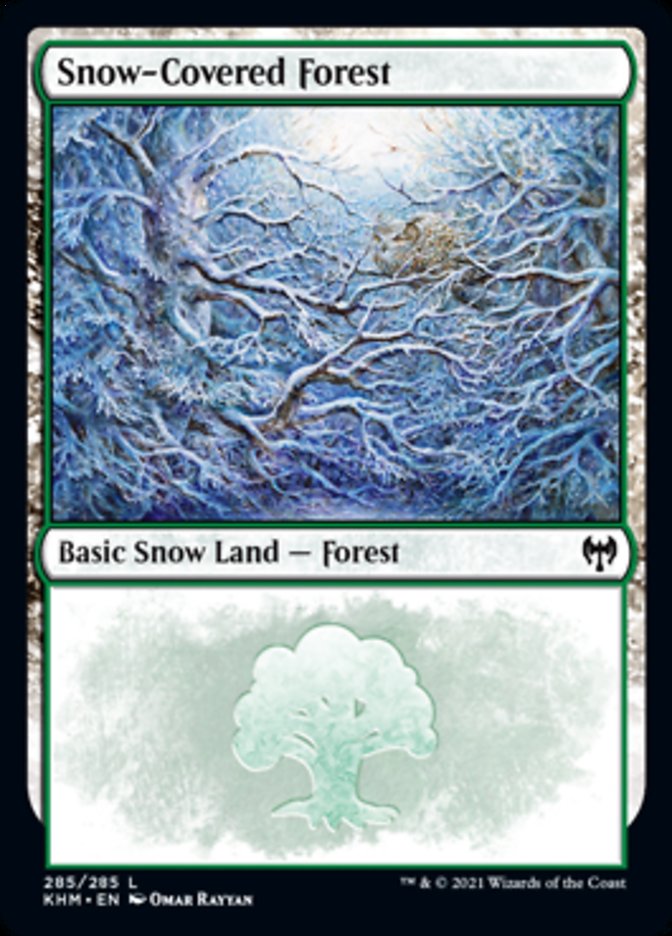 Snow-Covered Forest (285) [Kaldheim] | Anubis Games and Hobby