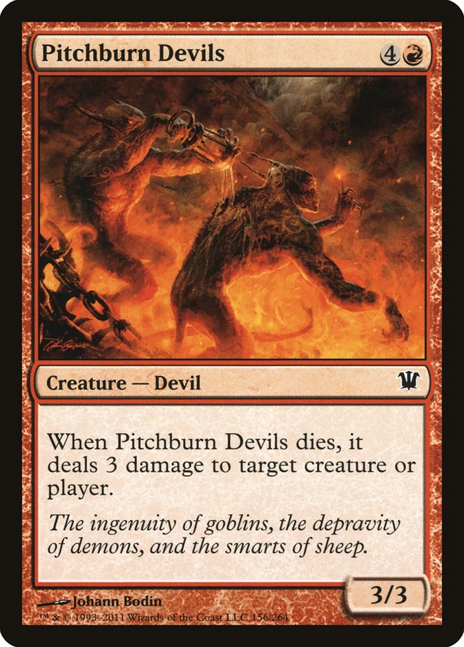 Pitchburn Devils [Innistrad] | Anubis Games and Hobby