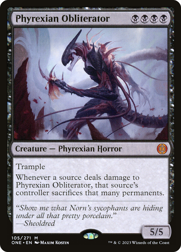 Phyrexian Obliterator [Phyrexia: All Will Be One] | Anubis Games and Hobby