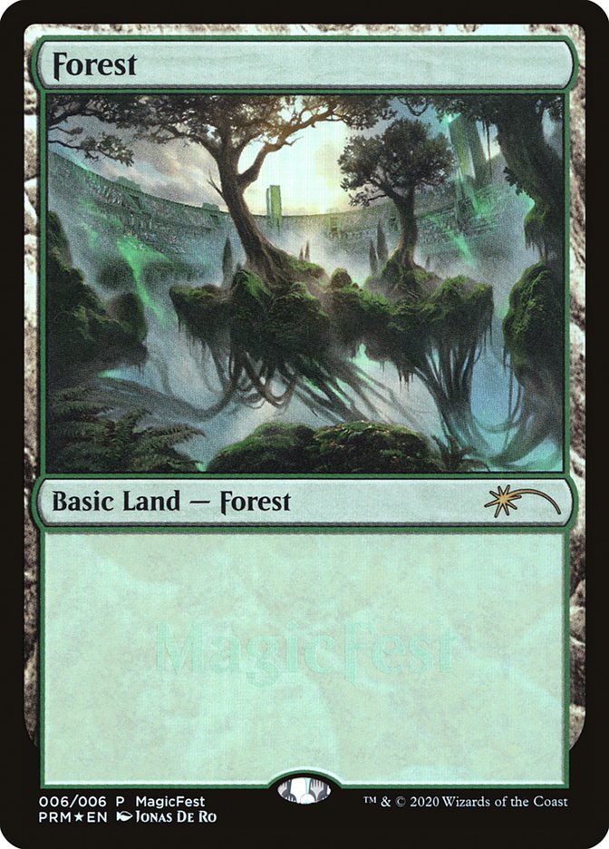 Forest (6) [MagicFest 2020] | Anubis Games and Hobby