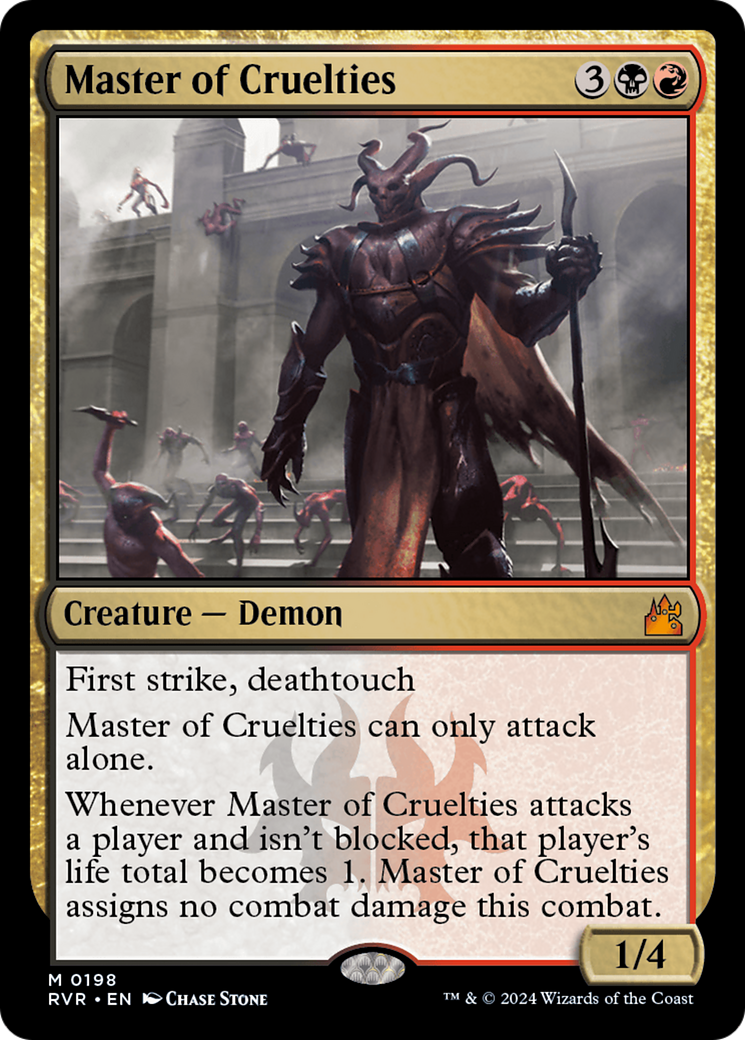 Master of Cruelties [Ravnica Remastered] | Anubis Games and Hobby