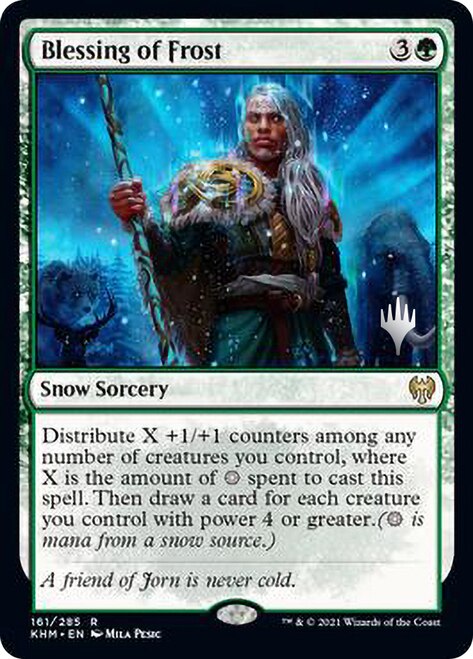 Blessing of Frost (Promo Pack) [Kaldheim Promos] | Anubis Games and Hobby